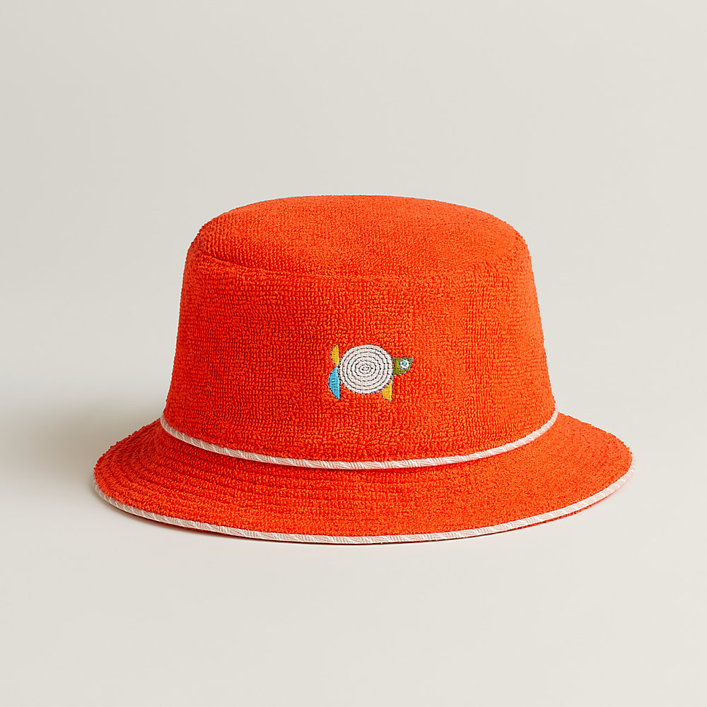 henderscheme Pig Bucket Hat blood orange Personalised Bean Kids